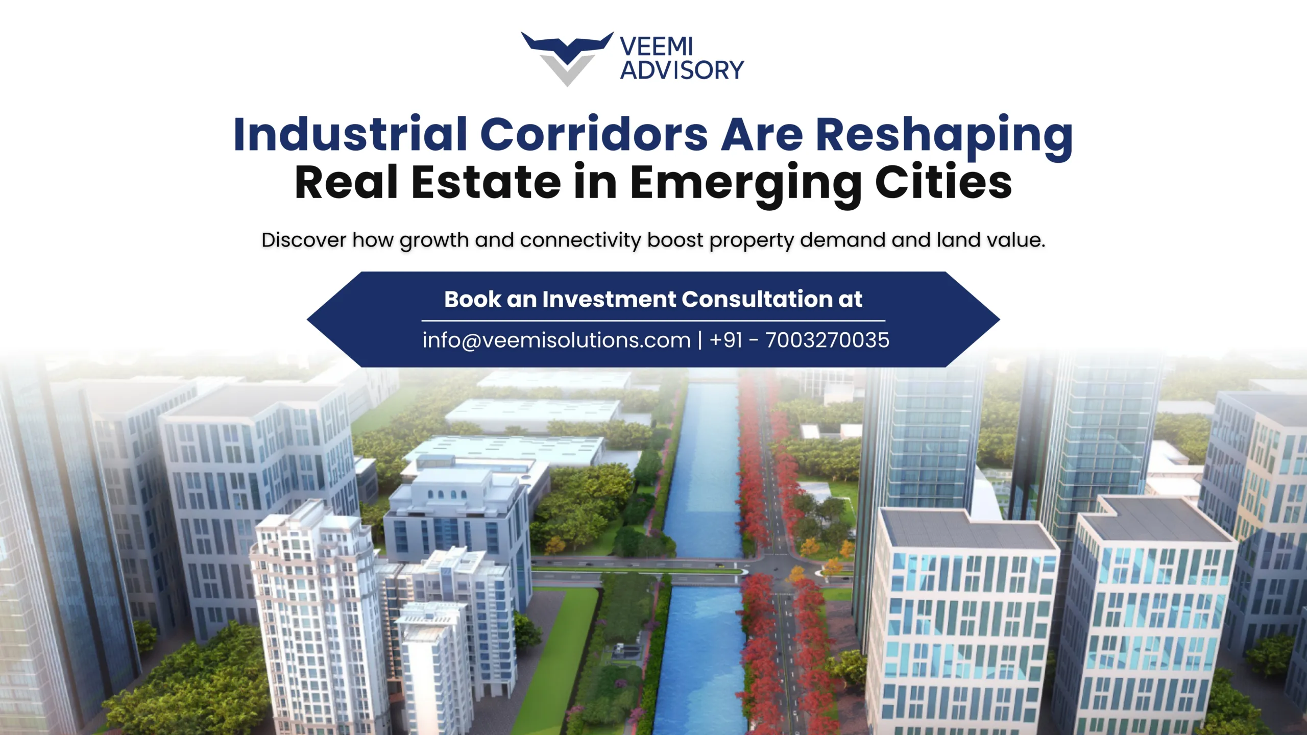 Learn how industrial corridors drive real estate growth in emerging cities by improving infrastructure, attracting businesses, & increasing property demand.