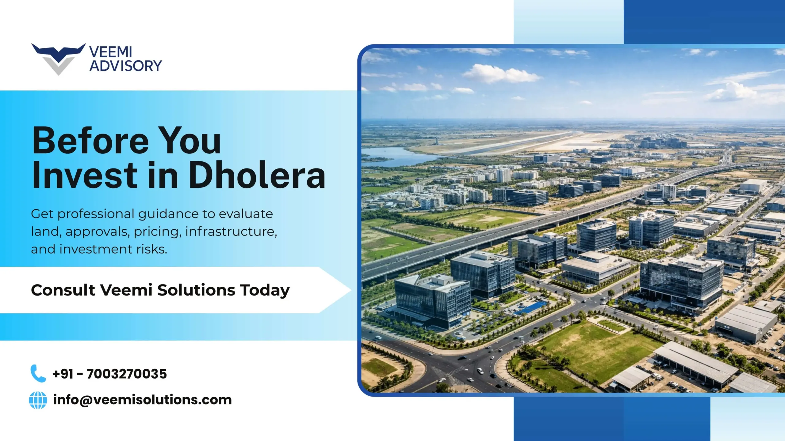 How Professional Advisory Helps Investors Evaluate Opportunities in Dholera