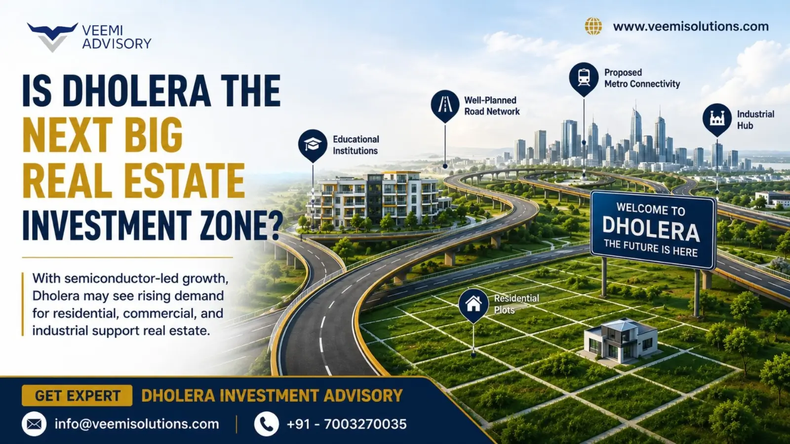 How Dholera Semiconductor Ecosystem Impacts Real Estate Demand