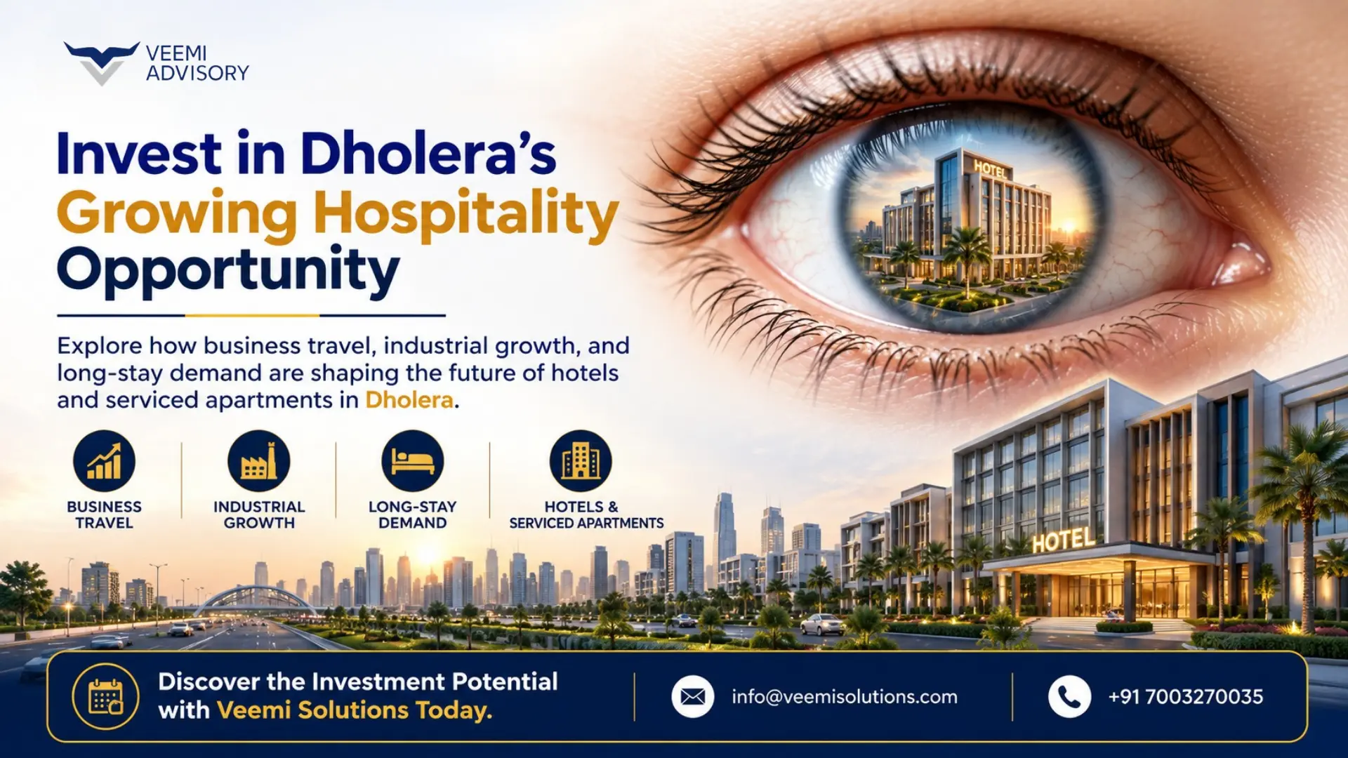 Hotels in Dholera: Understanding Business Travel and Serviced Apartment Demand